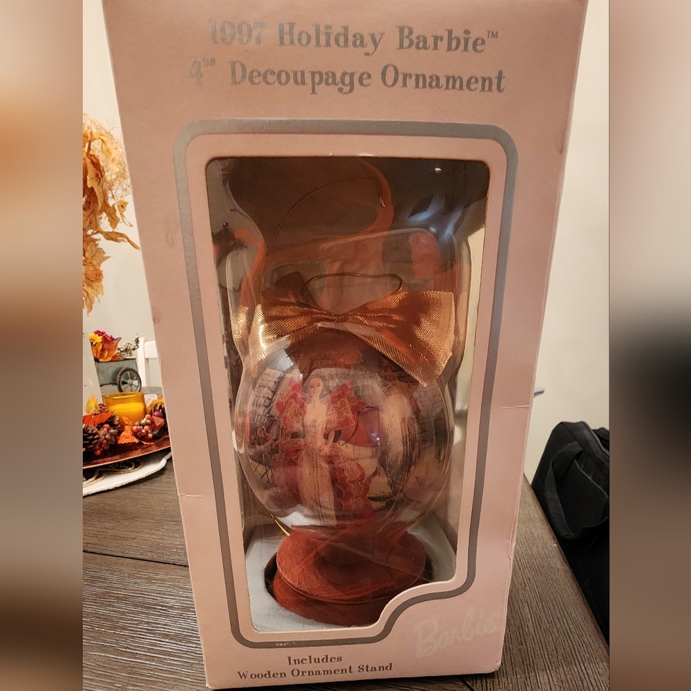 1997 Barbie Holiday Ornament - NRFB